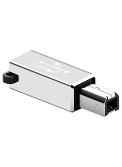 اشتري ADS-618 USB-C / Type-C Female to MIDI Male Electric Piano Printer Scanner Adapter(Silver) في السعودية