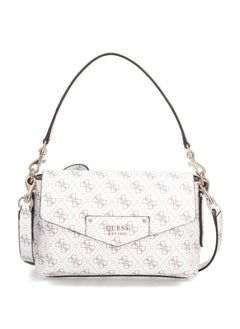 اشتري GUESS Eco Brenton Flap Shoulder Bag - A cool cross body bag with flair في الامارات