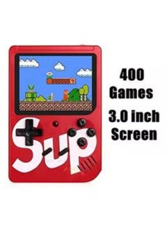 اشتري SUP Game Box Plus 400 in 1 Retro Games UPGRADED VERSION mini Portable Console (Red) في الامارات