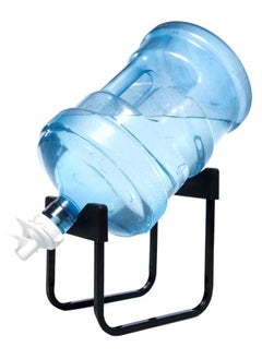 Buy Detachable Iron Frame Pure Water Bucket Rack Black Faucet Water Bottle Rack 35 x 30 x 27cm in Saudi Arabia