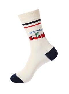 Buy Unisex Absorb Sweat and Deodorize Socks 3 Pairs High Quality Socks One Size Fits All in Saudi Arabia