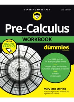 Buy Pre-Calculus Workbook For Dummies in UAE