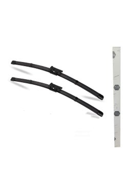 اشتري Car Windshield Wiper Set, High Quality Material, 2 Pieces, New Tuscan في مصر