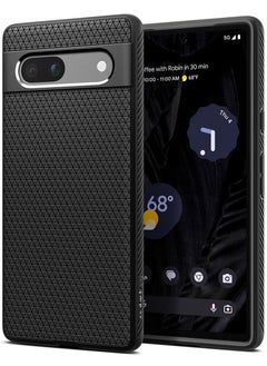 Buy Liquid Air Google Pixel 7a Case Cover (2023) - Matte Black in UAE