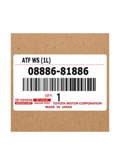 اشتري تويوتا ATF WS 1 لتر 08886-81886 ATF WS سائل ناقل حركة أوتوماتيكي أصلي للتبديل السلس في الامارات