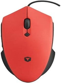Buy YAFOX G10 Large Gaming Mouse Wired LED Optical Mice with USB Cable Adjustbale DPI 1600 6 Buttons Extra Quiet Click for Computers - Red in Egypt