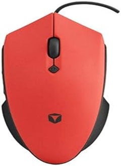 Buy YAFOX G10 Large Gaming Mouse Wired LED Optical Mice with USB Cable Adjustbale DPI 1600 6 Buttons Extra Quiet Click for Computers - Red in Egypt