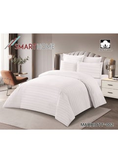 Buy Double-Sided Comforter Set 6-Piece Bedspread 6-Piece Comforter 100% Cotton Comforter Size 260ءx240 cm in Saudi Arabia