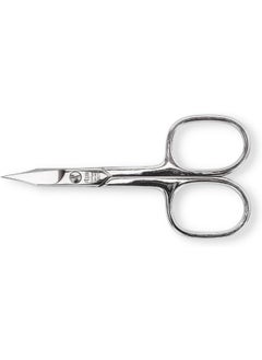 Buy Nail Scissors Nickel Plated (851) | Essential Tool For The Perfect Manicure | Made Of Hardened Nickel-Plated Steel | With A Stalk & Curved Tip in UAE