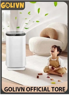 Buy Air Purifiers for Bedroom Up to 40 m², Anion Air Purifier HEPA Filter for Pollen Dander Hair Smell, low noise (25dB) in Saudi Arabia