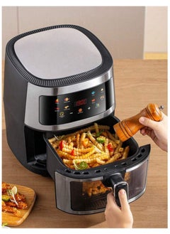 Buy 10L Electric Air Fryer Different Styles Ready to Cook Temperature Controlled 2400W in Saudi Arabia