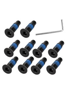 اشتري Scooter Forehead Head Screw Accessories Fixed Screw Kit 10 PCS Compatible for xiaomi M365 1s promise 3 Ninebot Max G30/ES Series F Series في الامارات