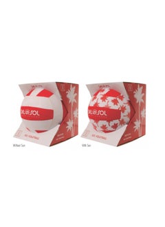 Buy Delsol Volleyball ball Changes Color  From White To Red 1 Piece in UAE