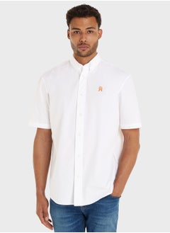 Buy Logo Regular Fit Shirt in Saudi Arabia