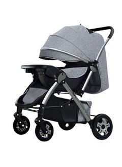 Buy Baby Stroller for Toddler, one-button folding walking baby artifact trolley in UAE