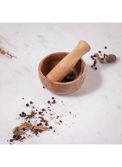 Buy Albero Mortar and Pestle 10x5x10 cm in UAE