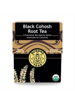 اشتري Organic Black Cohosh Root Tea - OU Kosher, USDA Organic, CCOF Organic, 18 Bleach-Free Tea Bags في الامارات