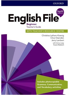 Buy English File Beginner Teacher's Guide with Teacher's Resource Centre in UAE