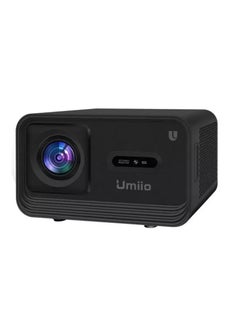 اشتري Umiio U8Pro 4K Projector 5G WiFi and Bluetooth Projector for Movies and Game Black في الامارات