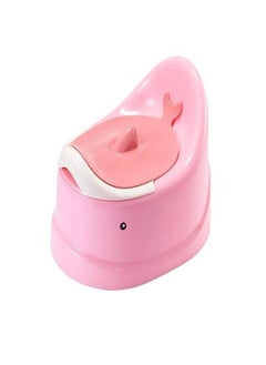 Buy Baby Toilet Training Seat for Toddlers, Boys and Girls with Cover and High Back Support (Age 7 Months to 3 Years) in Saudi Arabia