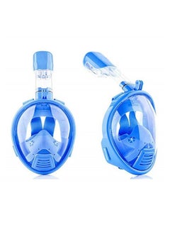Buy Kids Safe full face mask snorkeling scuba watersport underwater diving swimming snorkel anti fog in UAE