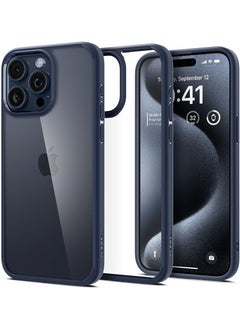 Buy Ultra Hybrid for iPhone 15 PRO Case Cover - Navy Blue in UAE