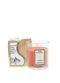 اشتري Home Lights Highly Scented Candles Smokeless Long Lasting With Long Burn Time Home And Office Decor Red 8x8x8cm في الامارات