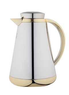 اشتري Hala Coffee And Tea Vacuum Flask   1.0 Liter Nickel/Gold في السعودية