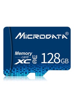 Buy MICRODATA 128GB U3 Blue TF(Micro SD) Memory Card in Saudi Arabia