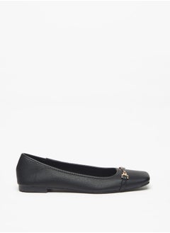 اشتري Women's Embellished Slip-On Ballerina Shoes في الامارات