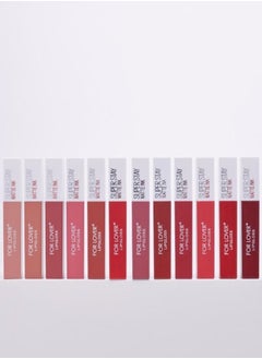 Buy 12-Piece SUPERSTAY MATTE INK LIPGLOSS in Saudi Arabia