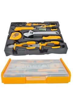 Buy Ingco Hand Tool Set 29 Pieces Black Yellow in Saudi Arabia