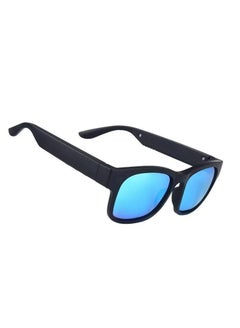 Buy Smart Glasses Wireless Bluetooth 5.0 Sunglasses IP7 Waterproof Blue in Saudi Arabia