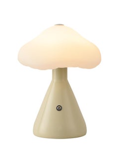 Buy Mushroom Lamp Restaurant Table Lamp Camping Lamp Creative Touch Charging Table Lamp Atmosphere Bedside Bedroom Night Lamp Cream Color in Saudi Arabia
