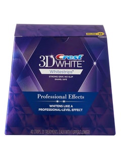 اشتري Crest 3D LUXE Whitestrips Professional Effects 40 strips في الامارات