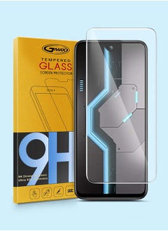 Buy itel P65 4G 2024 GMAX Premium Series Curved Edges 9H 2.5D Tempered Glass Screen Protector - Clear in UAE