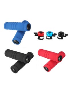 Buy 3 Pairs Bike Handlebar Grips Cover Non Slip Foam Sponge Comfort Bicycle Handle Grip For Racing Bicycle Mountain Bike Foldable Bicycle Motorcycle With 3 Pack Bike Bells in UAE