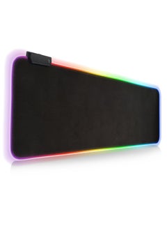 Buy RGB Gaming Mouse Pad Extra Large and Soft LED Extended in UAE