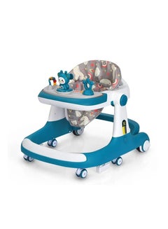 Buy High Quality Multifunction Anti-Rollover Toddler Walking Car Baby Walker With Music Toy Tray in Saudi Arabia