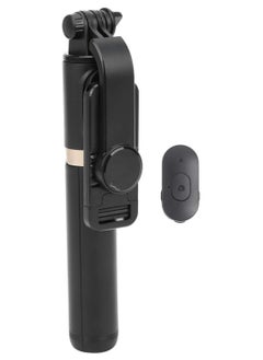 Buy Q03 Selfie Stick Tripod Extendable Stand with Bluetooth Remote and Fill Light in UAE