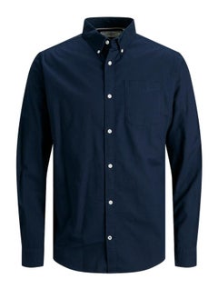 Buy Button-Down Collar Oxford Shirt with Pocket in Saudi Arabia