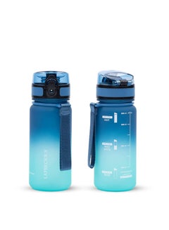 اشتري زجاجة ماء للأطفال من LA PRECIOUS 350 مللي - مادة تريتان أمريكية غير سامة خالية من مادة BPA - تدفق سريع - غطاء مانع للتسرب علوي قابل للفتح وفتح بنقرة واحدة في الامارات