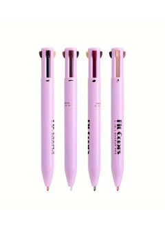 اشتري 4-In-1 Versatile Makeup Pen - Eyeliner, Lip Liner, Brow & Highlighter Stick With Quad Tip For Full Face Application في الامارات