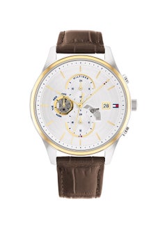 Buy Weston Men's Analog Leather Wrist Watch - 1710501 in Saudi Arabia