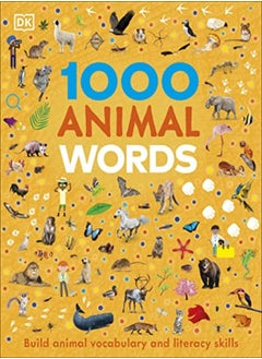 Buy 1000 Animal Words by DK Hardcover in UAE