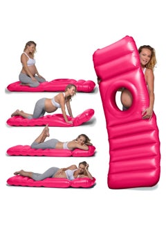 Buy Inflatable Pregnancy Bed, Pregnancy Pillow, Pink in UAE
