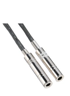 اشتري Keendex Kx2250 6.35 mm Female to 6.35 mm Female Audio Extendible Cable, 4.2 m - Gray في مصر