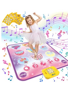 Buy Dance Mat Toy, Piano Mat for Kids, Music Play Mat with 5 Challenge Modes, Birthday Gift for Children Ages 3-12 in UAE