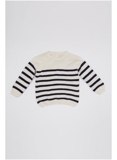 اشتري Babyboy Tricot Regular Fit Bike Neck Long Sleeve Pullover في مصر