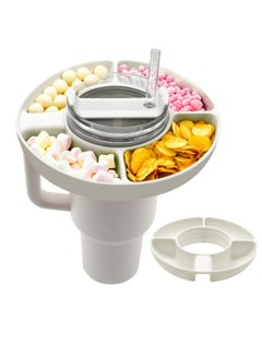 Buy Snack Bowl for Stanley 40 oz Tumbler, Snack Tray, Reusable Snack Ring for Stanley Insulated Cup Accessories in UAE